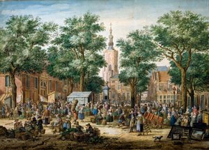 Big Green Market Haagissa, 1769
