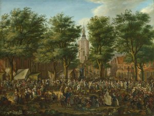 Grote Markt Haagissa, 1760