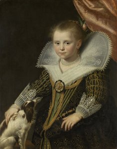 Muotokuva tytöstä, joka tunnetaan nimellä Pikku prinsessa, 1623