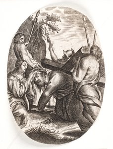Kristus kantaa ristiä tekijältä Paulus Pontius