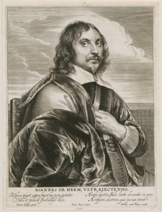 Johannes de Heemin muotokuva tekijältä Paulus Pontius