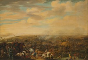 Prinssi Maurice Nieuwpoortin taistelussa 2. heinäkuuta 1600