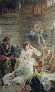 Lady Maria Hamilton ennen teloitusta, 26. maaliskuuta 1799