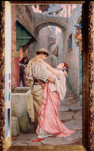 ""Messaline"" Esitys Valeria Messalinasta, grande debauchee de la Rome antique. Peinture de Pavel Aleksandrovich Svedomski (Svedomski) (1849-1904) 1900 Kazan, Tatarstanin tasavallan valtion taidemuseo, Venäjä""Messaline"" Esitys Valeria Messalinasta, grand