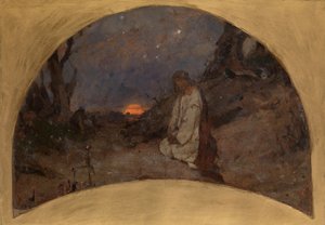 Agony in the Garden Luonnos Pyhän Volodymyrsin katedraalille Kiovassa, 1886