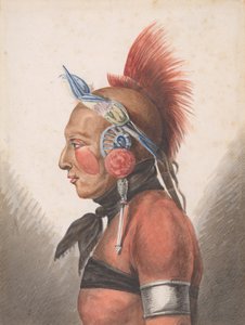 Osage Warrior, 1811-n. 1813.