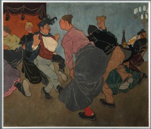 Kahvila tekijältä Pavel Yegorovich Shcherbov
