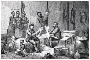Livingstone ja Stanley saivat sanomalehtiä Keski-Afrikassa, 1871-1873 tekijältä Pearson