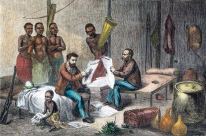Livingstone ja Stanley saivat sanomalehtiä Keski-Afrikassa, 1871-1873 tekijältä Pearson