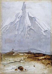Rannikkomaisema ja hylky tekijältä Peder Balke