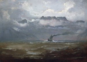 Raikas tuulta Bind Valleyssä tekijältä Peder Balke