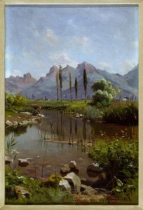 Bachufer am Genfersee tekijältä Peder Monsted