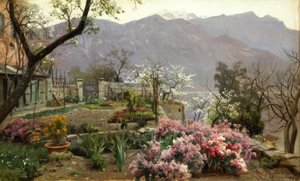 Blumengarten bei Bellagio tekijältä Peder Monsted