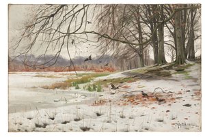 Luminen maisema tekijältä Peder Monsted