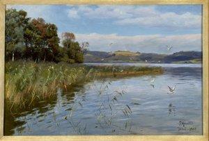 Kesäpäivä järvellä tekijältä Peder Monsted