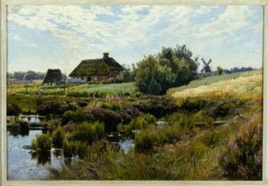 Sommertag auf dem Lande tekijältä Peder Monsted