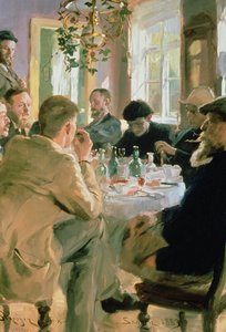 Lounasaika, 1883 tekijältä Peder Severin Krøyer