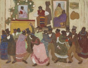 Tanssivia ihmisiä: Candombe tekijältä Pedro Figari