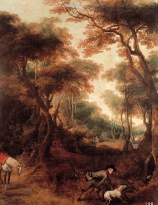 Espanjan kuningas Philip IV (1605-1665) harjoittaa metsästystä. Yksityiskohta. Peter Snayersin (1592-1667) maalaus. 1621-1665. Madrid. Prado-museon museo.