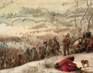 Espanjan asevoimien piiritys Airen liljalla (Aire-sur-la-Lys Pohjois-Pas de Calais