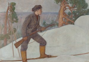 Ilveksenmetsästäjä tekijältä Pekka Halonen