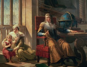 Isaac Newtonin (1642-1727) löytö valon taittumisesta tekijältä Pelagio Palagi