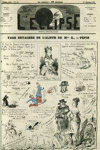 Mademoiselle X:n erillissivu. Pepinin "" L