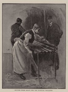 Puolalaisten valmistaminen Hospital Marqueesia varten tekijältä Percy F.S. Spence