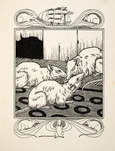 Filial Duty, sarjasta A Hundred Anekdotes of Animals, pub. 1924 (kaiverrus) tekijältä Percy J. Billingshurst