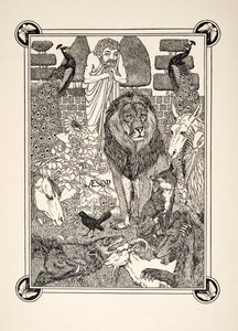 Etukappale, sarjasta A Hundred Fables of Aesop, pub.1903