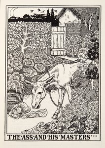 Aasi ja hänen isäntänsä, Fontainen saduista, pub. 1905