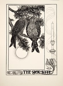 Sairas leija, julkaisusta A Hundred Fables of Aesop, pub.1903