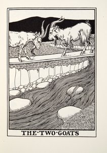 Kaksi vuohta, Fontainen saduista, pub. 1905