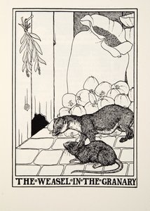 The Weasel in the Granary, Fontainen taruista, pub. 1905