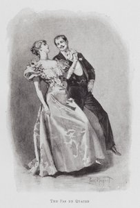 Tanssi: The Pas de Quatre (litho) tekijältä Percy Macquoid