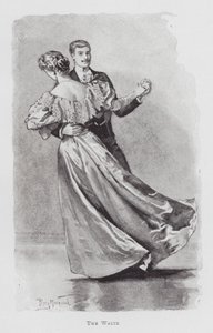 Tanssi: valssi (litho) tekijältä Percy Macquoid