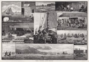 Fishing Industries, osteriruoppaus (kaiverrus) tekijältä Percy Robert Craft