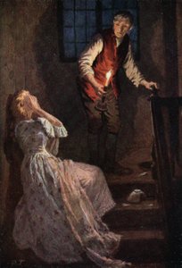 Emily Bronten kuvitus Wuthering Heightsille (värilitho)
