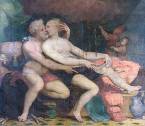 Júpiter i Dànae, ca 1533-1534. finlandès