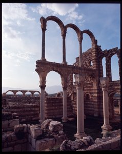 Näkymä kaupunkiin, 705-710 jKr tekijältä Period Umayyad