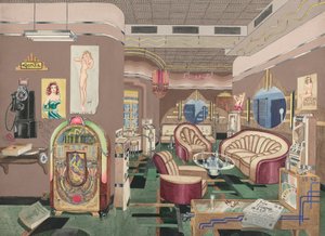 Cocktail Lounge, 1946, 19351942. tekijältä Perkins Harnly