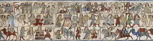 Dekantterilasi, joka kuvaa "Shahnamaa", Kashan, Iran, Saljuq-kausi, 1100-luvun loppu tekijältä Persian School