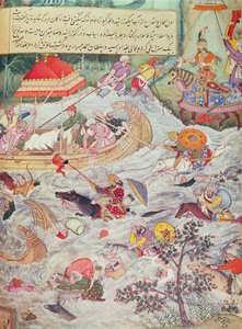 Kuva Timurin jälkeläisten historiasta tekijältä Persian School