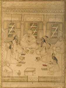 Sadin Gulistanin käsikirjoitus, 1787 tekijältä Persian School