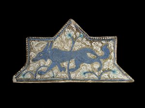 Tile, Iran, Il-Khanid-dynastia, 1200-luvun loppu - 1300-luvun alku (keraaminen)