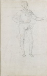 Tutkimus hahmosta tiekien palvonnassa, c1470-1520 tekijältä Perugino