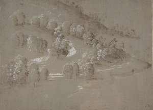 Maisema recto, Maisema verso, 1489-90.