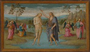 Kristuksen kaste tekijältä Perugino