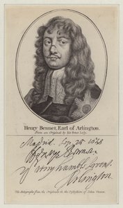 Henry Bennet tekijältä Peter (after) Lely