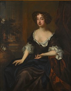Mary of Modena (öljy kankaalle)